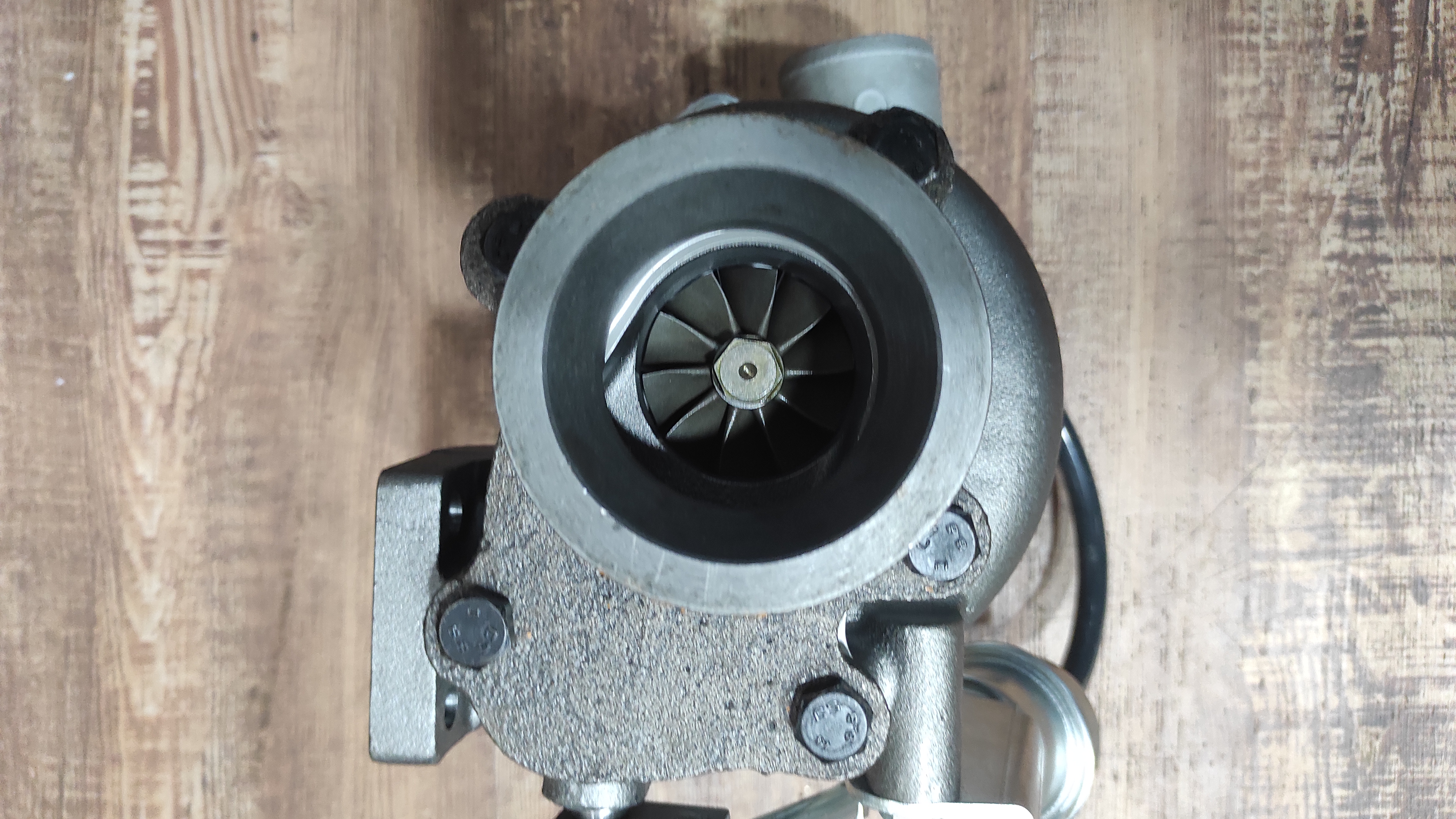 پشت حلزونی دود کلمپ خور